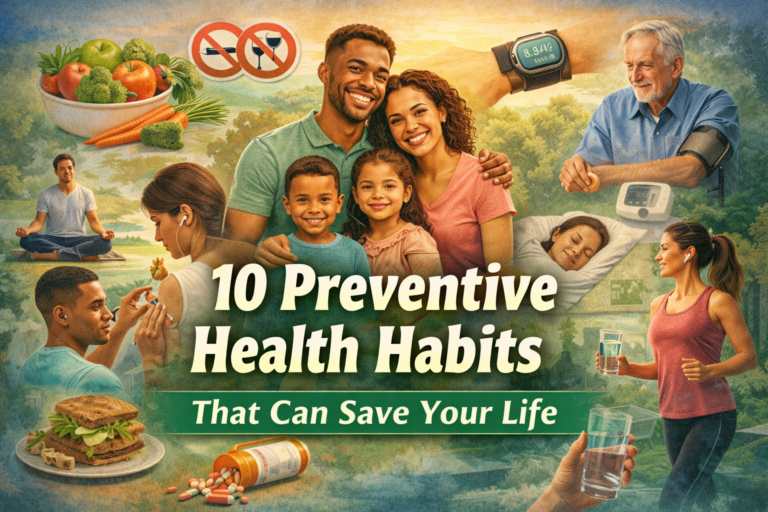 10 Preventive Health Habits That Can Save Your Life