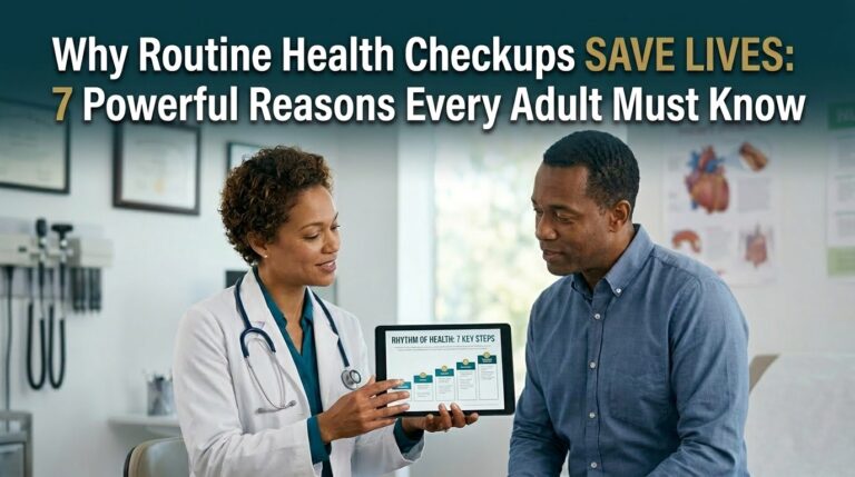 Read more about the article Why Routine Health Checkups Save Lives: 7 Powerful Reasons Every Adult Must Know
