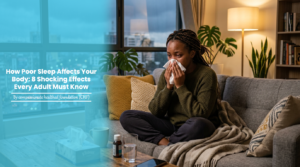 Read more about the article How Poor Sleep Affects Your Body: 8 Shocking Effects Every Adult Must Know