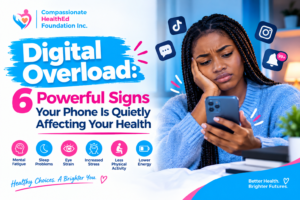 Read more about the article Digital Overload: 6 Powerful Signs Your Phone Is Quietly Affecting Your Health